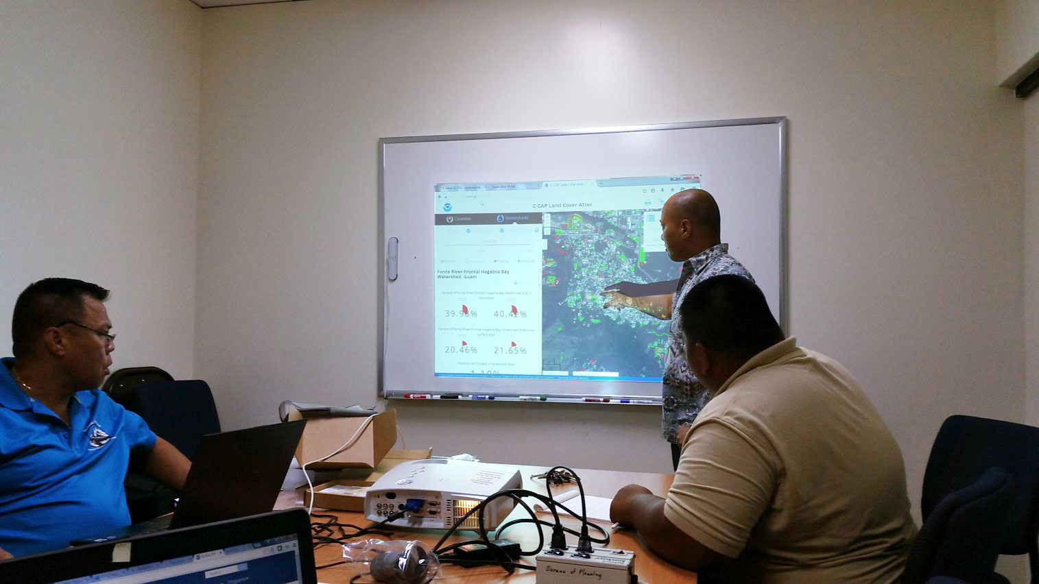Guam Coastal Management Program uses CCAP High-Resolution Land Cover Atlas to mitigate any further impacts to the watershed