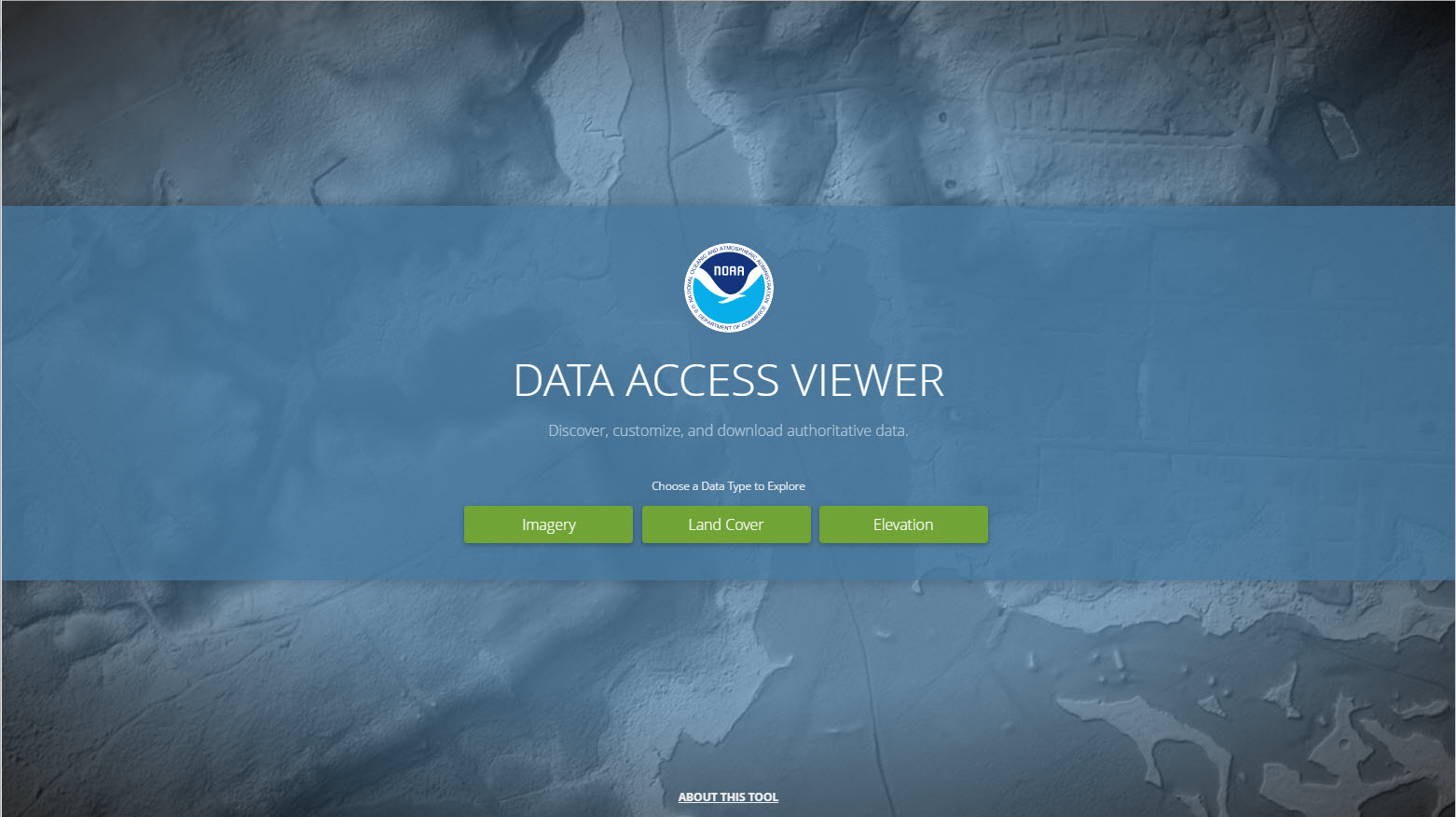 A screenshot of the tool, Data Access Viewer, being used.