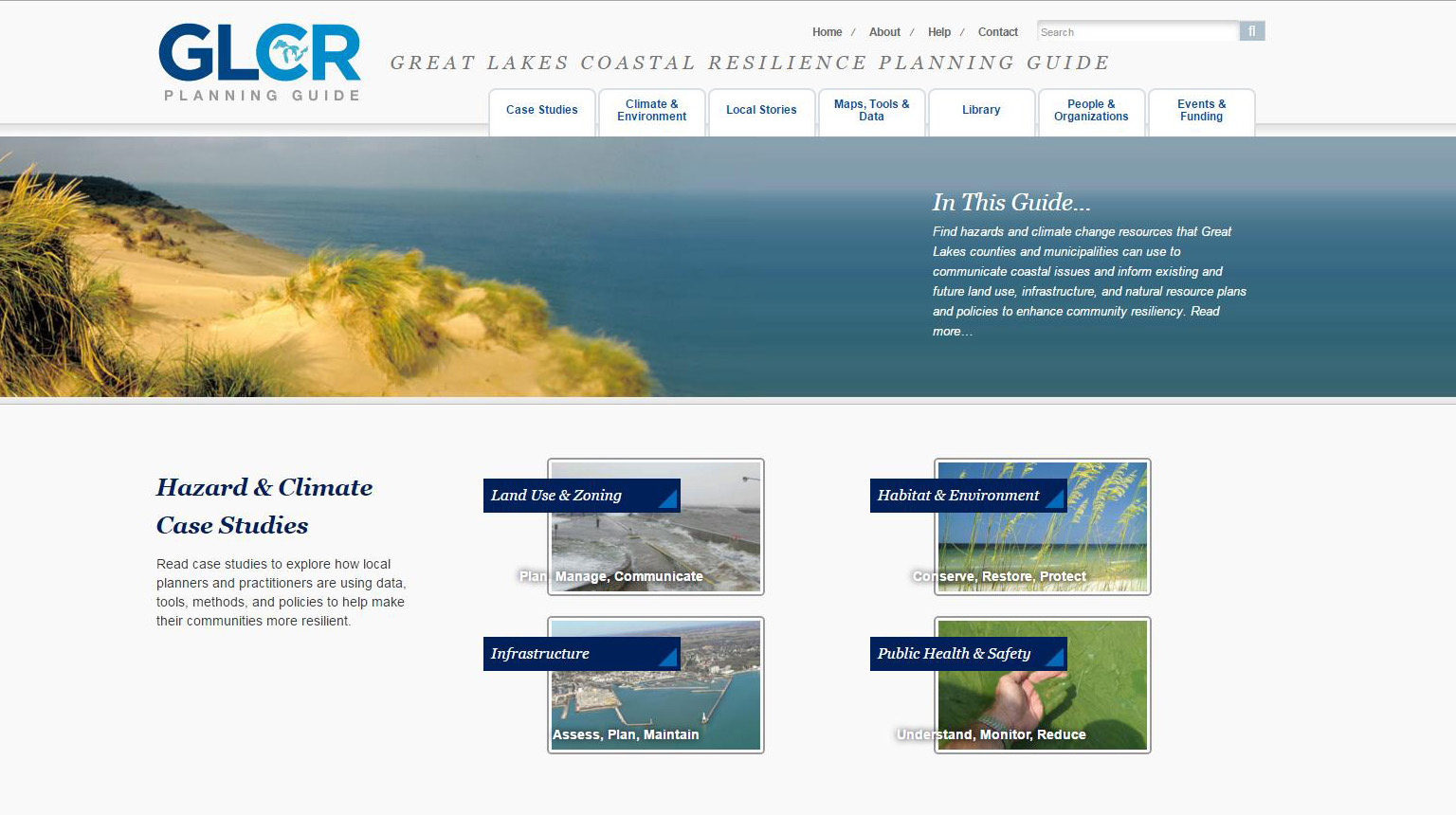 Great Lakes Coastal Resilience Planning Guide