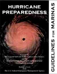 [graphic of cover of report-Hurricane Preparedness Guidelines for Marinas]