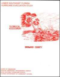 [graphic of cover of report-Lower Southeast Florida Hurricane Evacuation Study: Technical Assessment for Broward County]