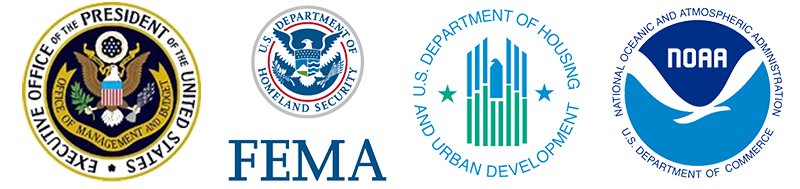 Executive Office of the President, U.S. Department of Homeland Security, FEMA, U.S. Department of Housing and Urban Development, National Oceanic and Atmospheric Administration